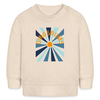 Dingsbums - Wortschätze - vergessene Wörter - Baby Organic Sweatshirt Baby Changer von Stanley/Stella - Natur - Vorne