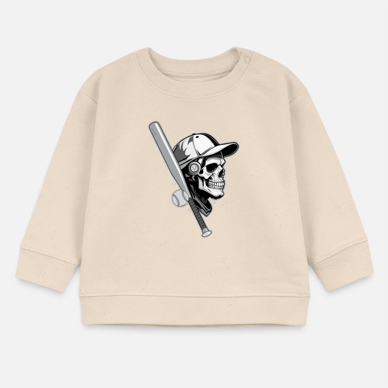 BASEBALL-HACKFLEISCH Baby Organic Sweatshirt Baby Changer von Stanley/Stella