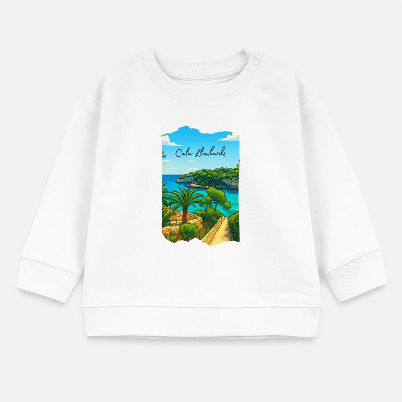 Cala Lombards - Majorca Baby Sweatshirt by Stanley/Stella