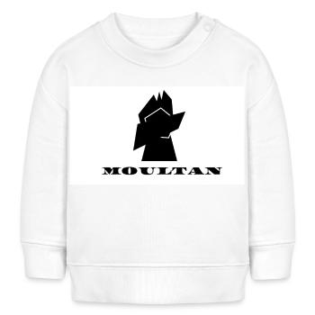 Moulin mystérieux - Sweat bébé bio Stanley/Stella - blanc - Devant