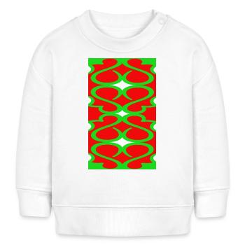 Nouveau design - Sweat bébé bio Stanley/Stella - blanc - Devant