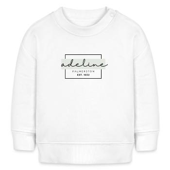 Adeline Style - Baby Organic Sweatshirt Baby Changer von Stanley/Stella - Weiß - Vorne