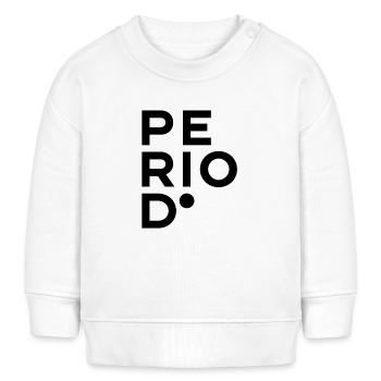 PERIOD. - Baby Sweatshirt by Stanley/Stella - white - Front