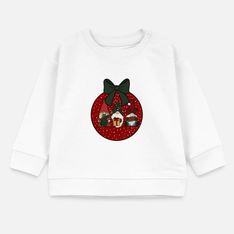 Weihnachtskugel  Baby Organic Sweatshirt Baby Changer von Stanley/Stella