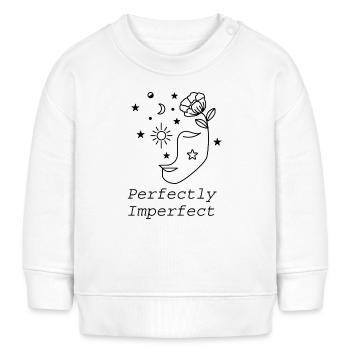 Perfectly imperfect - Baby Organic Sweatshirt Baby Changer von Stanley/Stella - Weiß - Vorne