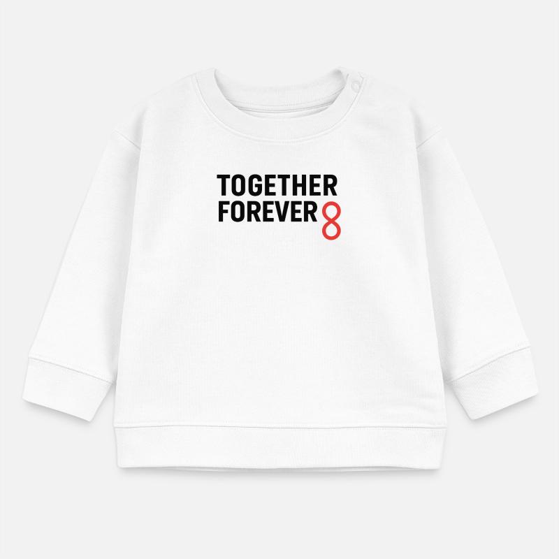 Unity Infinity Connection Design Baby Sweatshirt by Stanley/Stella
