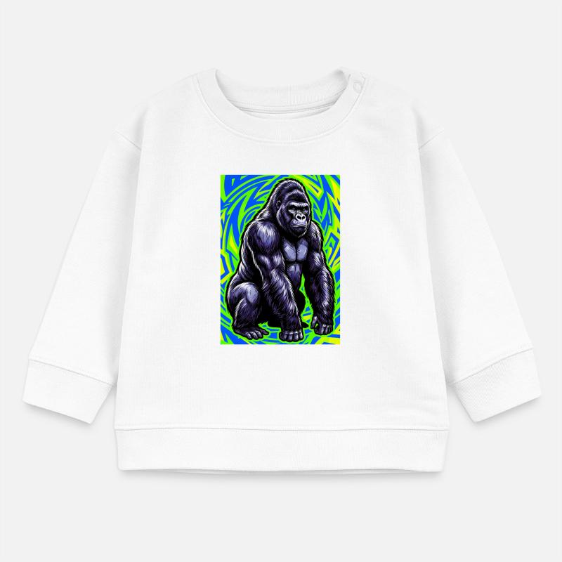 gorilla Baby Sweatshirt by Stanley/Stella