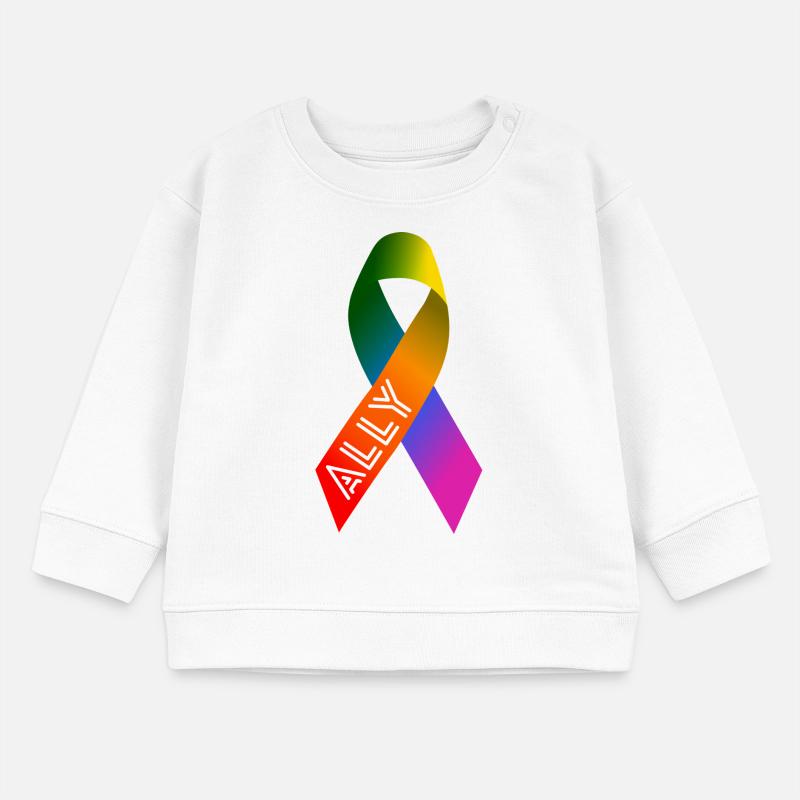 Queer Community Ally Loop Baby Sweatshirt by Stanley/Stella