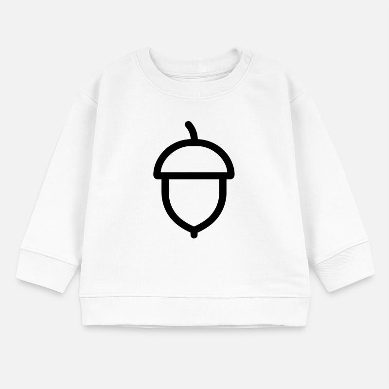 Eiche Baby Organic Sweatshirt Baby Changer von Stanley/Stella