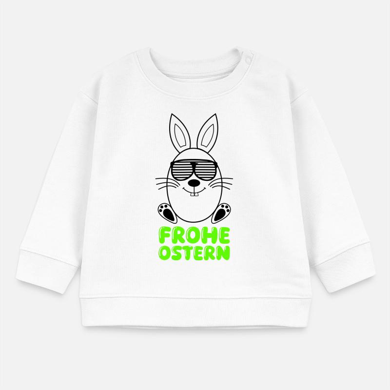 happy Easter Baby Sweatshirt by Stanley/Stella