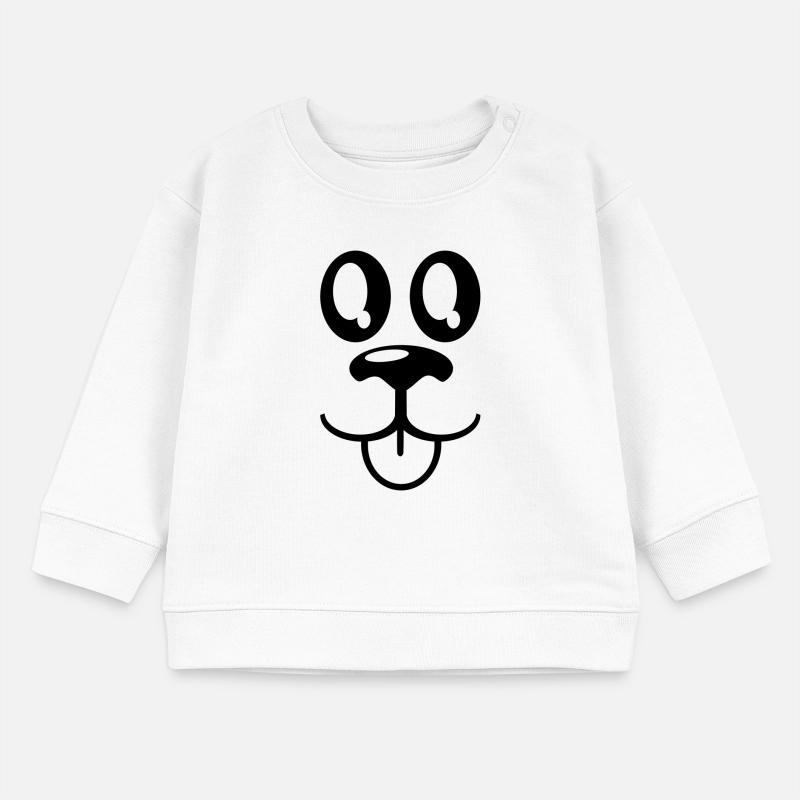 face à des animaux Sweat bébé bio Stanley/Stella