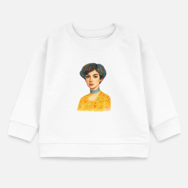 Élégance dorée Sweat bébé bio Stanley/Stella
