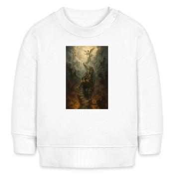 "The Path Between – Heaven, Hell and Human Fear" - Baby Organic Sweatshirt Baby Changer von Stanley/Stella - Weiß - Vorne