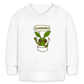 Petit sort Bowtruckle - Sweat bébé bio Stanley/Stella - blanc - Devant