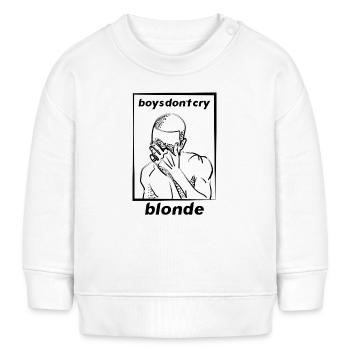 BLONDE Albumcover - Baby Organic Sweatshirt Baby Changer von Stanley/Stella - Weiß - Vorne