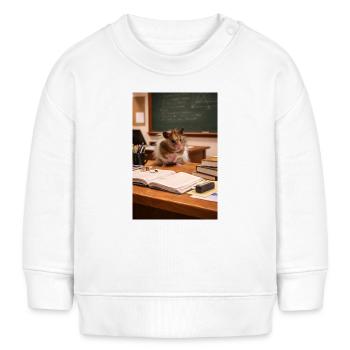 Chico 11: Professor - Baby Organic Sweatshirt Baby Changer von Stanley/Stella - Weiß - Vorne
