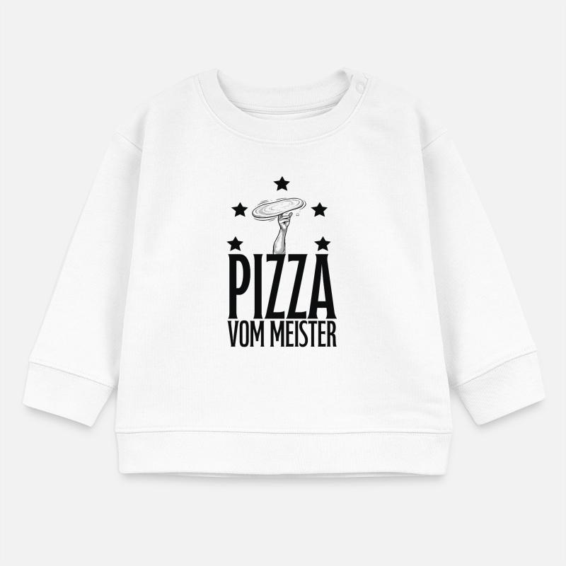 Pizzabäcker, Pizza Baby Organic Sweatshirt Baby Changer von Stanley/Stella
