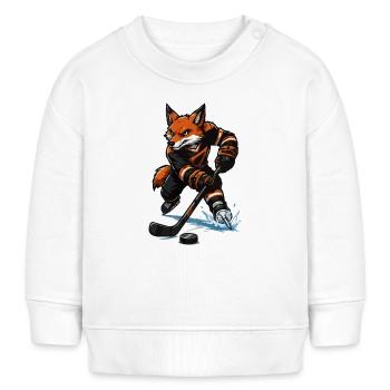 Fuchs Eishockey Sprint - Sweat bébé bio Stanley/Stella - blanc - Devant