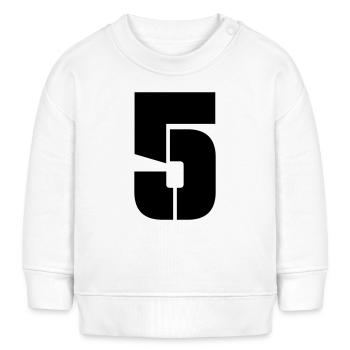 5 - Baby Organic Sweatshirt Baby Changer von Stanley/Stella - Weiß - Vorne