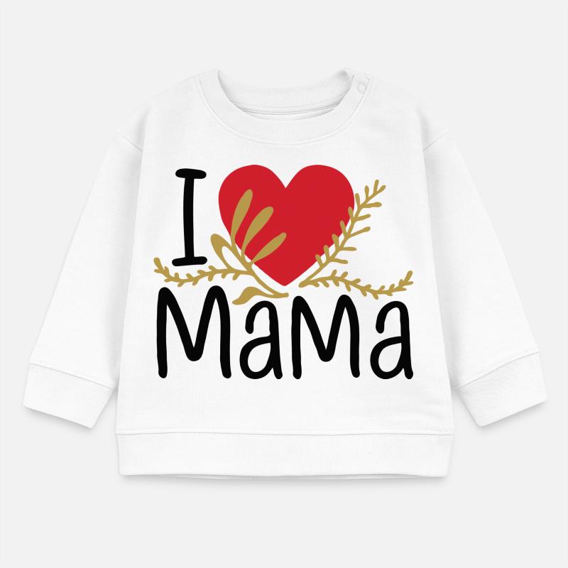 Mama Muttertag Geburtstag Geschenkidee Baby Organic Sweatshirt Baby Changer von Stanley/Stella
