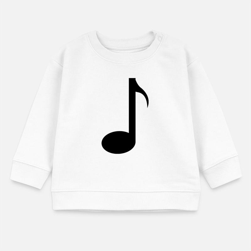 Note musicale Sweat bébé bio Stanley/Stella