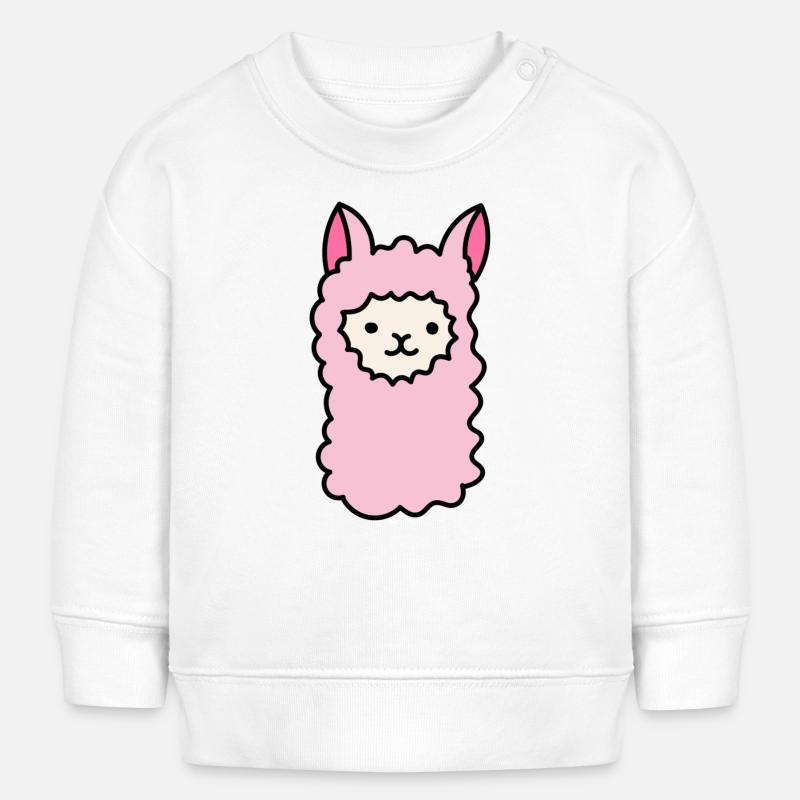 Ramalama - Sweat bébé bio Stanley/Stella - blanc