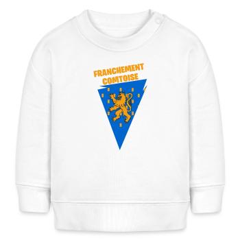 Frankly Comtoise - Baby Sweatshirt by Stanley/Stella - white - Front