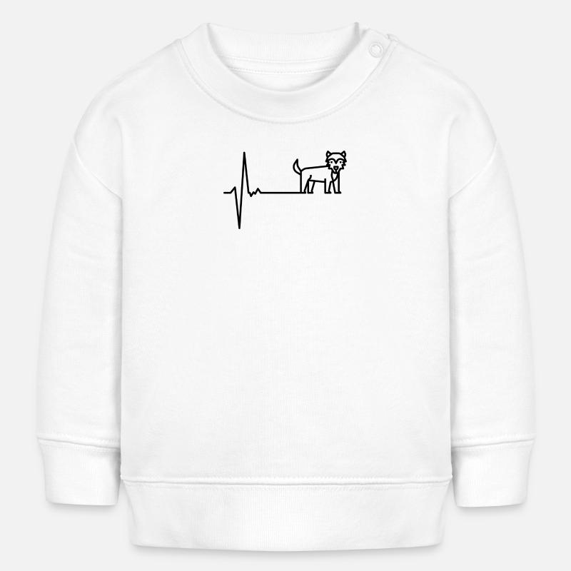 Please upload the design image - Baby Sweatshirt by Stanley/Stella - white