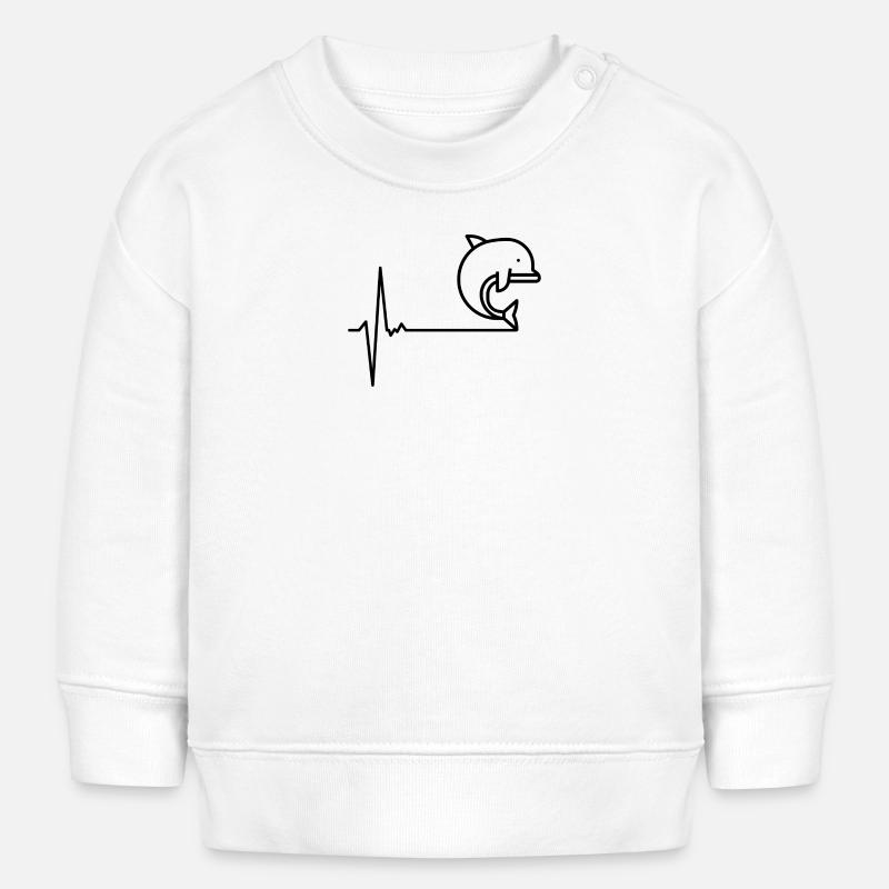 Awaiting design data - Baby Sweatshirt by Stanley/Stella - white