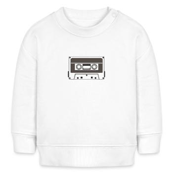 Kassette - Baby Organic Sweatshirt Baby Changer von Stanley/Stella - Weiß - Vorne