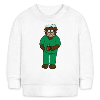 Doctor Bear from "Kojo in Hand Surgery" - Baby Sweatshirt by Stanley/Stella - white - Front