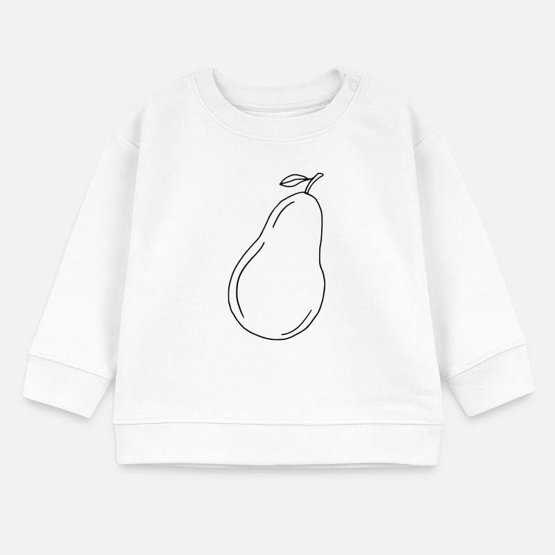 Birne Baby Organic Sweatshirt Baby Changer von Stanley/Stella