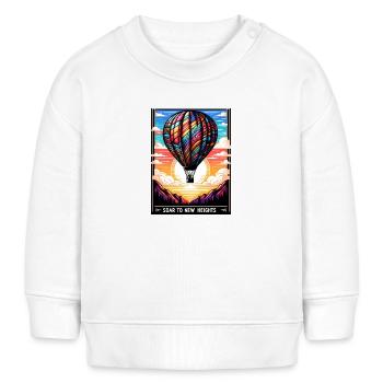 Soar to new Heights - Baby Sweatshirt by Stanley/Stella - white - Front
