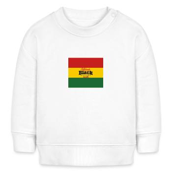 T-shirt du Mois de l’histoire des Noirs : Honorons le passé - Sweat bébé bio Stanley/Stella - blanc - Devant