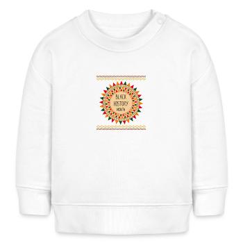 T-shirt du Mois de l’histoire des Noirs : Montrez votre fierté - Sweat bébé bio Stanley/Stella - blanc - Devant