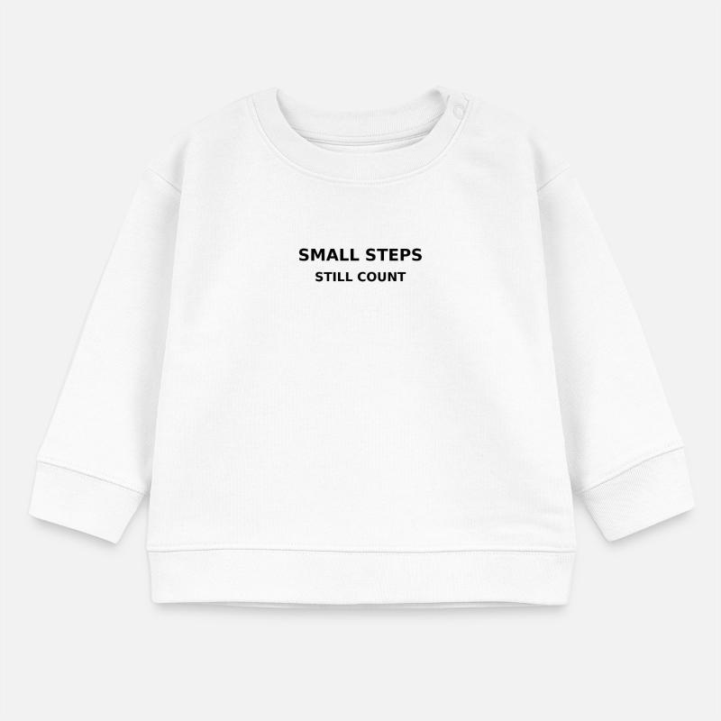small steps Baby Sweatshirt by Stanley/Stella