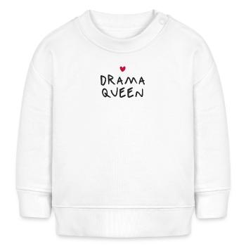 Queen Drama - Baby Sweatshirt by Stanley/Stella - white - Front