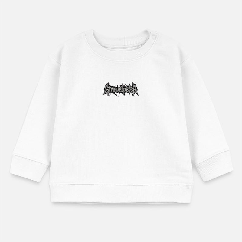 Struwwelpeter Grim Logo Baby Organic Sweatshirt Baby Changer von Stanley/Stella