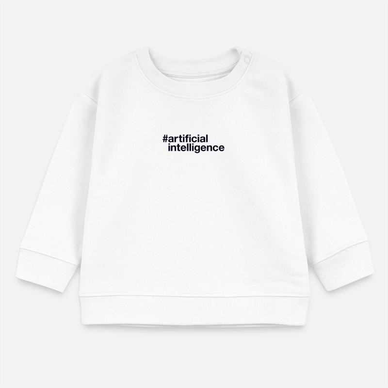 Artificial Intelligence Ki Baby Organic Sweatshirt Baby Changer von Stanley/Stella