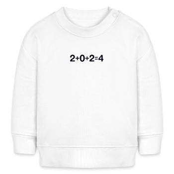 2024 - Baby Organic Sweatshirt Baby Changer von Stanley/Stella - Weiß - Vorne