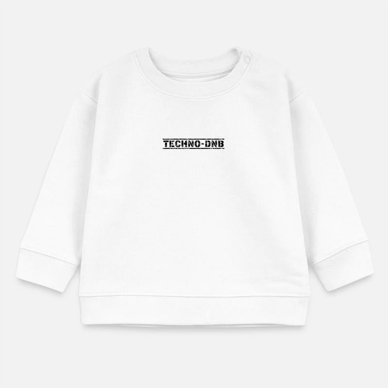 Techno DNB Baby Organic Sweatshirt Baby Changer von Stanley/Stella