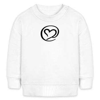 @ Symbole - Sweat bébé bio Stanley/Stella - blanc - Devant
