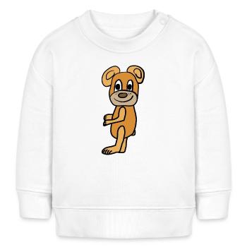 Teddy Bear Bear Kids Child - Baby Sweatshirt by Stanley/Stella - white - Front