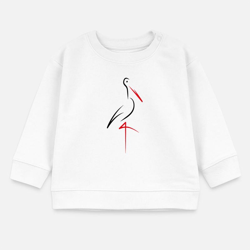Storch Baby Organic Sweatshirt Baby Changer von Stanley/Stella