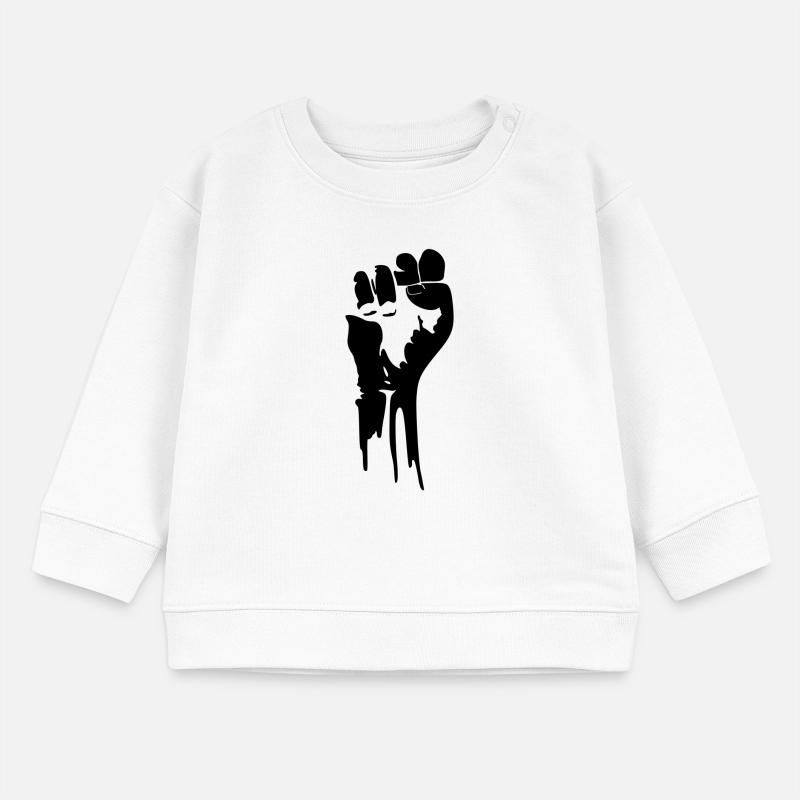 Faust- BLACK Baby Organic Sweatshirt Baby Changer von Stanley/Stella