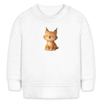 Lynx - Baby Sweatshirt by Stanley/Stella - white - Front