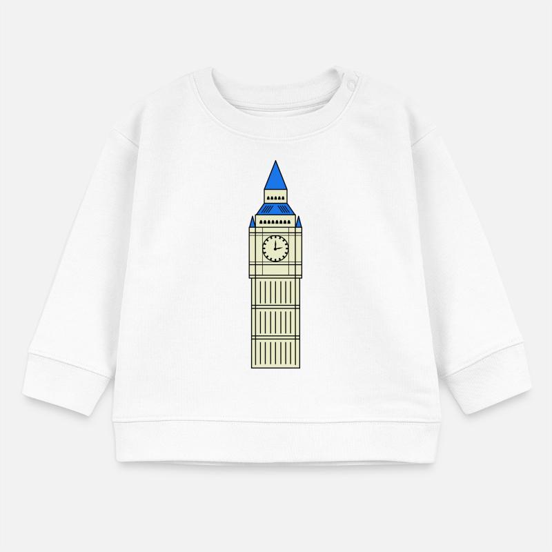 big ben design Baby Organic Sweatshirt Baby Changer von Stanley/Stella