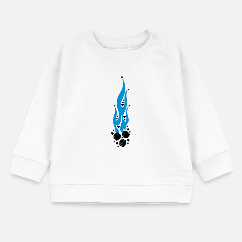 flammen Sweat bébé bio Stanley/Stella