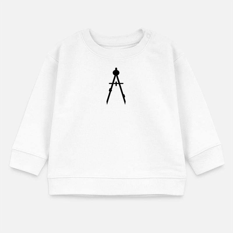 compasses Baby Sweatshirt by Stanley/Stella