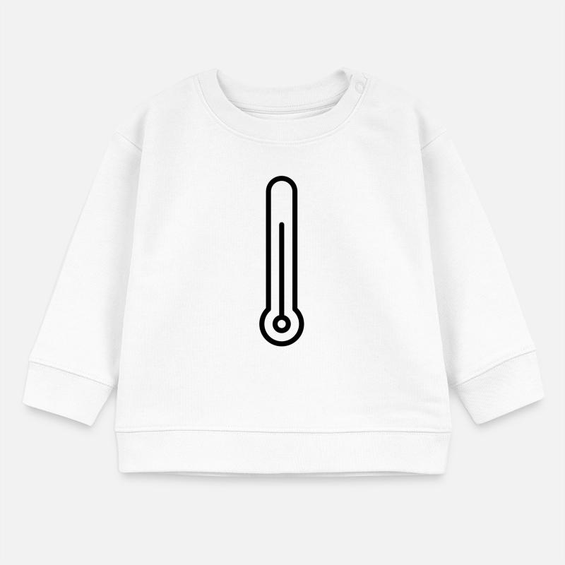 Thermometer Baby Organic Sweatshirt Baby Changer von Stanley/Stella